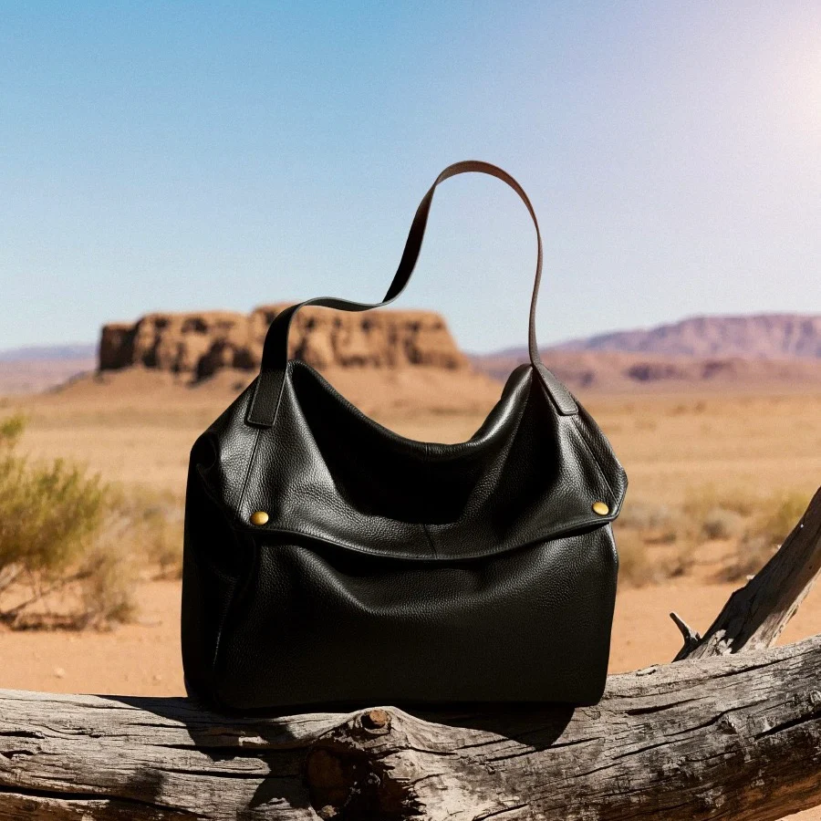 Women's Retro Leather Soft Simple Casual Tote Bag