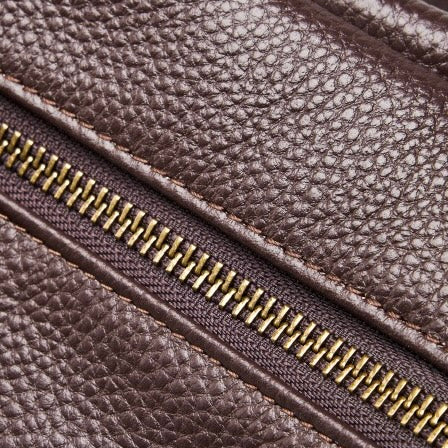 Women's Retro Leather Soft Simple Casual Tote Bag