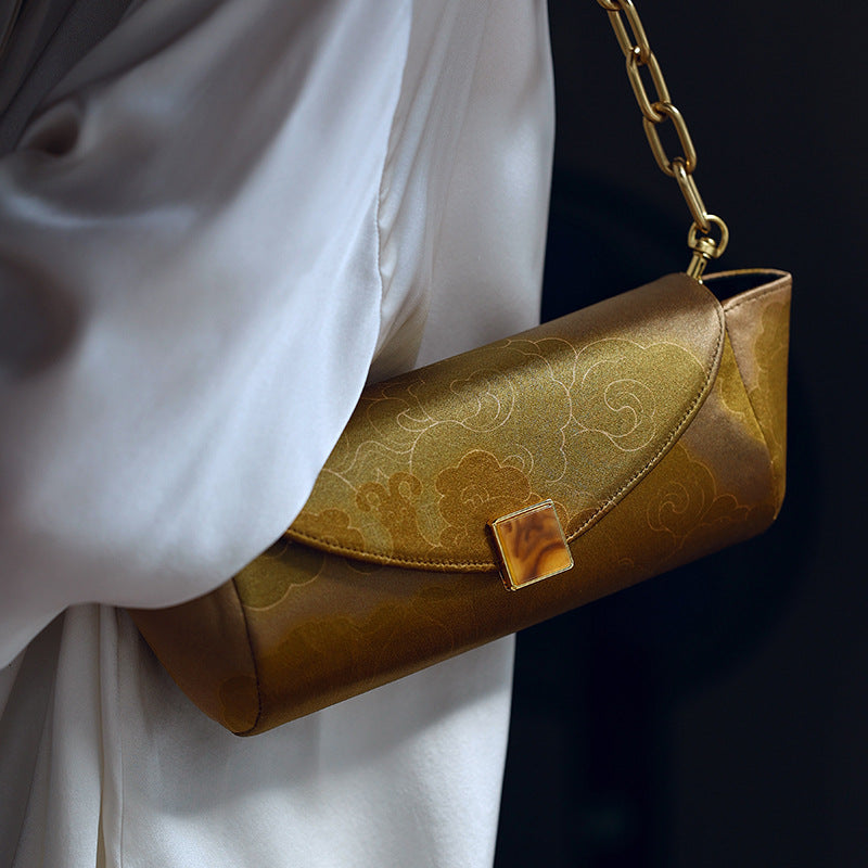 Gauze Baguette Shoulder Bag | Limited Edition Designer Bags