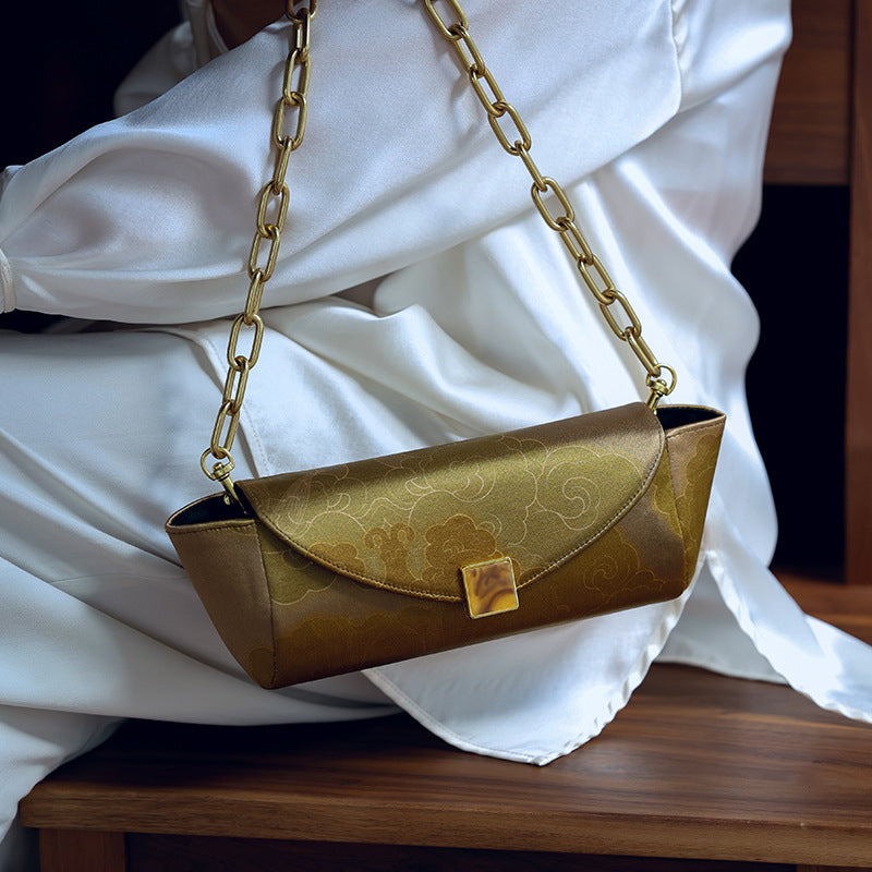 Gauze Baguette Shoulder Bag | Limited Edition Designer Bags
