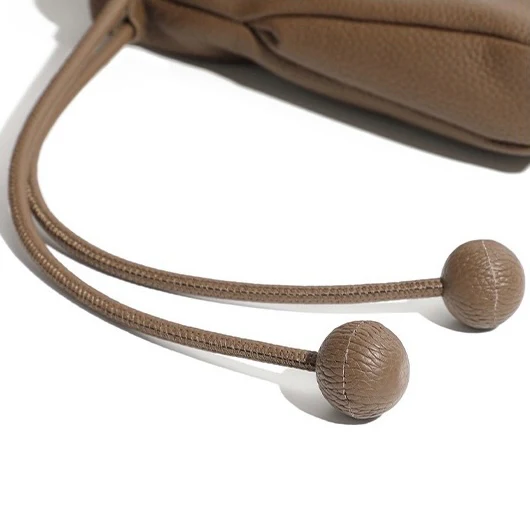 Asymmetric Design Slouchy Horn Shaped Crossbody Bag