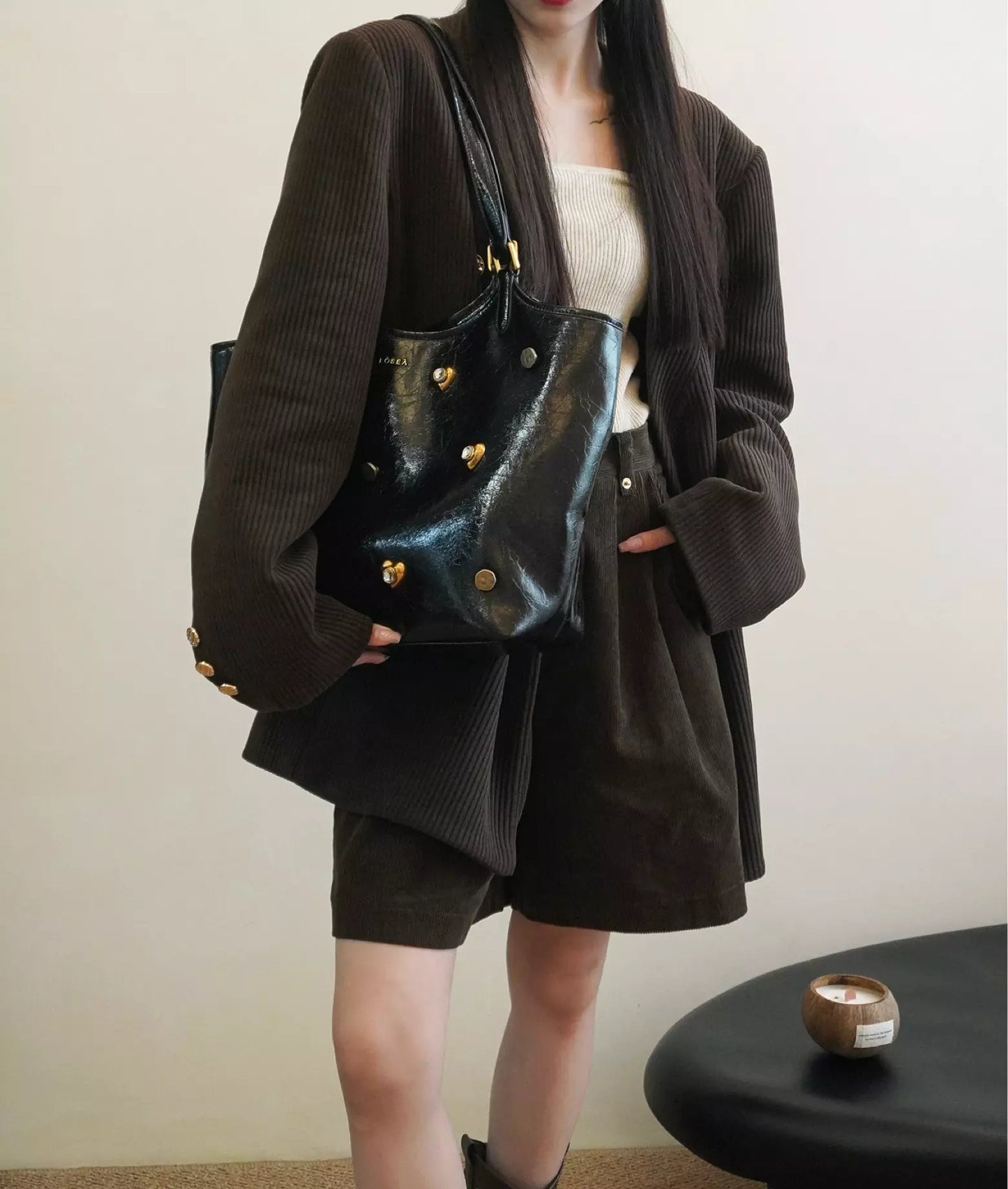 WEEKEND Cowhide Tote Bag
