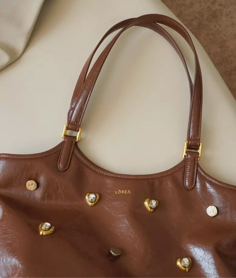 WEEKEND Cowhide Tote Bag
