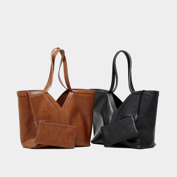 Autumn Genuine Leather Tote Bag
