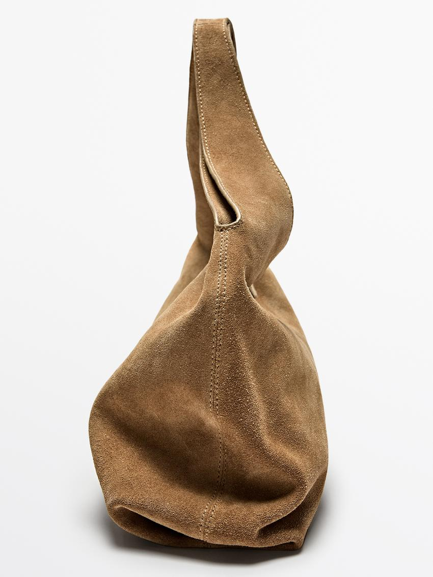 Medium Suede Clutch