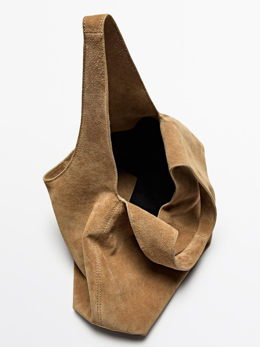 Medium Suede Clutch