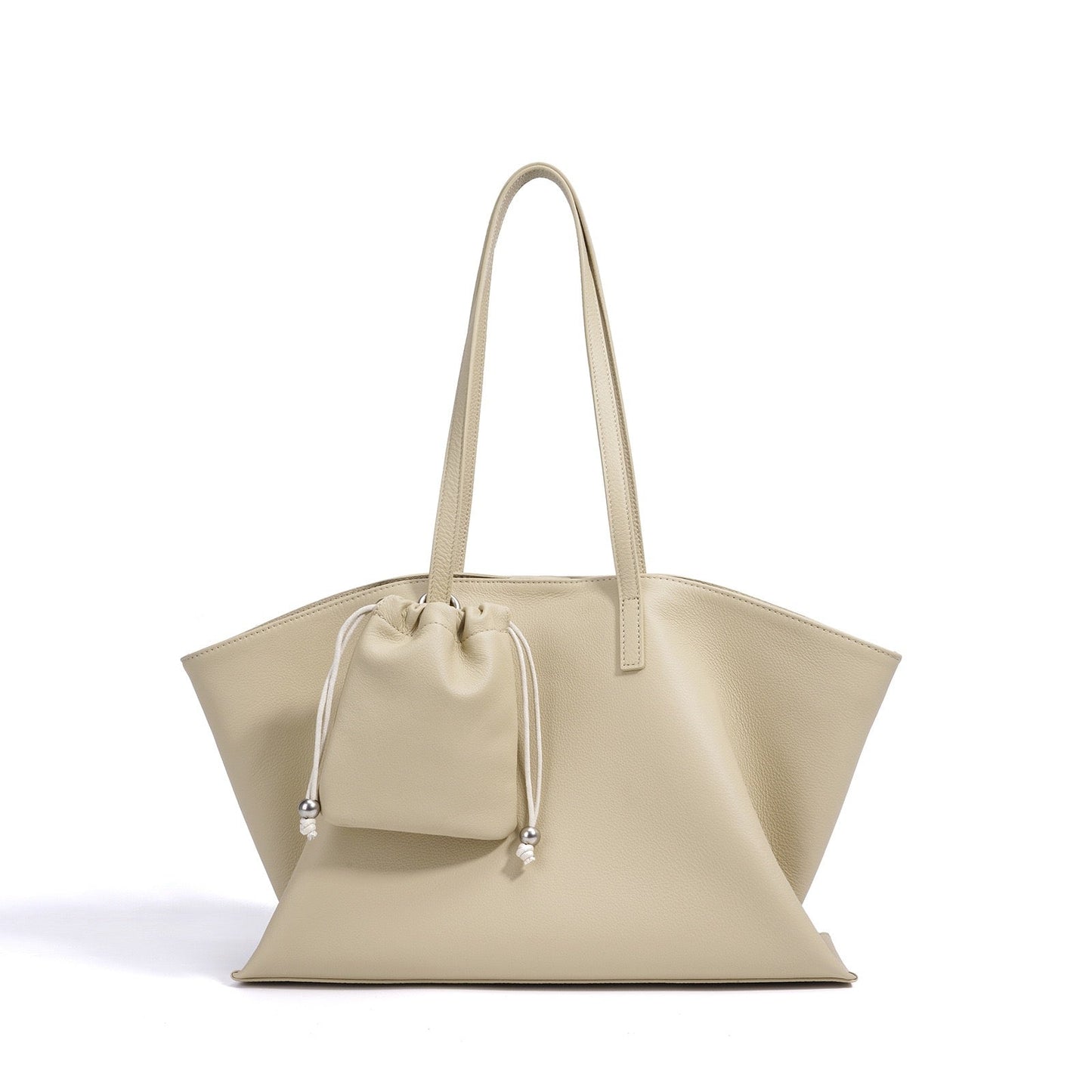 Versatile Women's Genuine Leather Tote Bag
