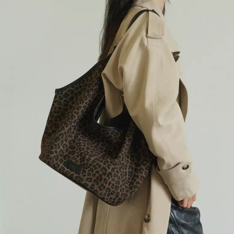 KAlA Leopard Print Tote Bag