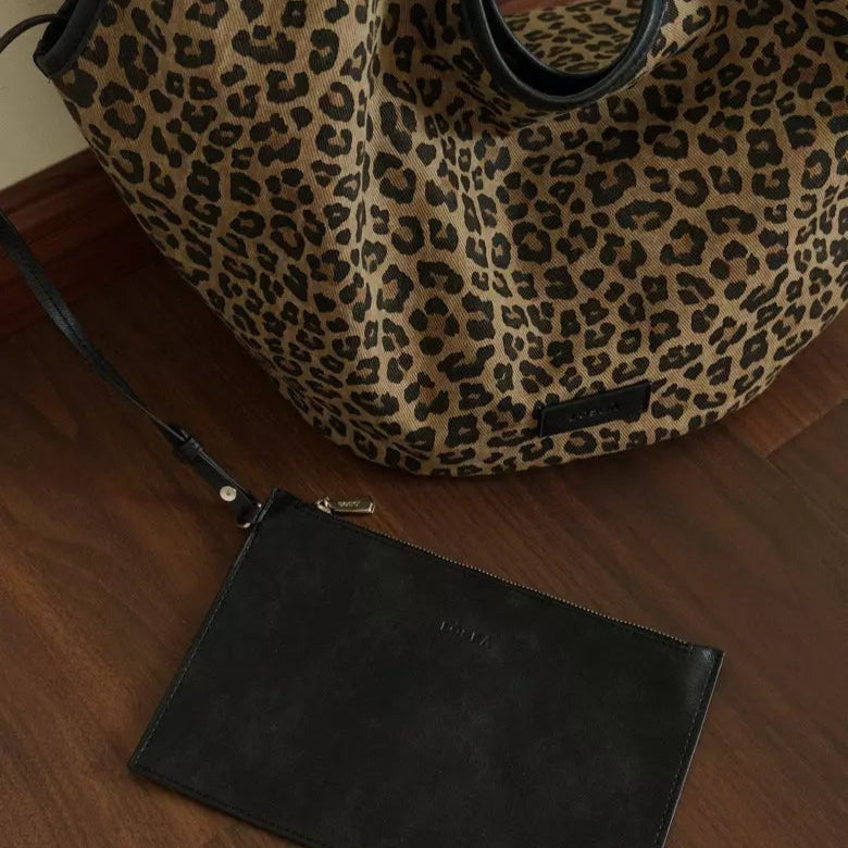 KAlA Leopard Print Tote Bag