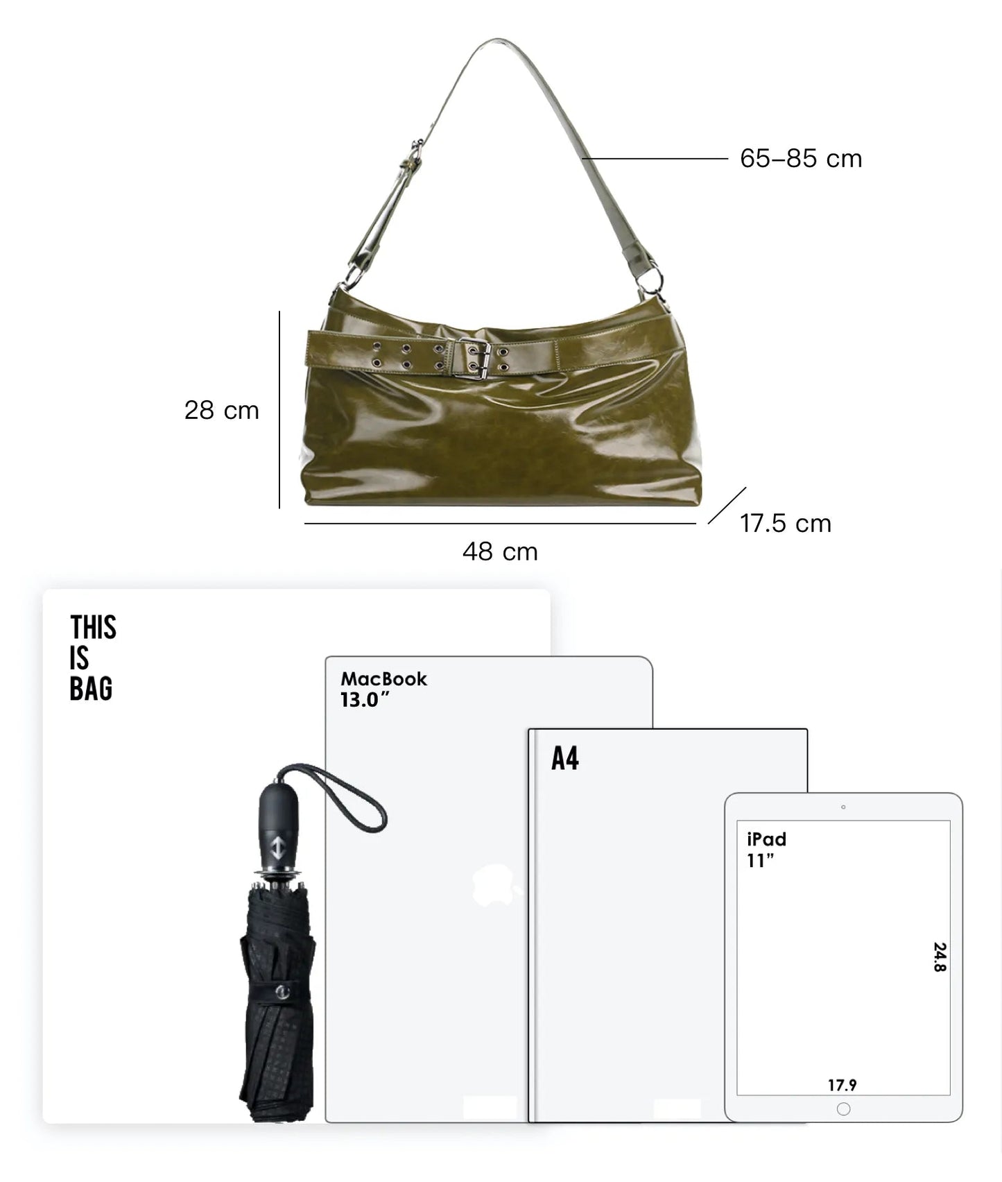 MUKENS Belt Tote Bag