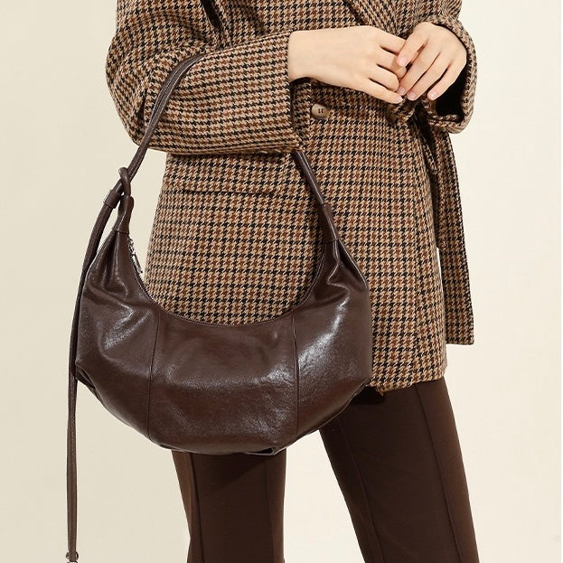 Half-Moon Dumpling Handbag