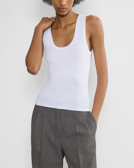 Rib Scoopneck Tank