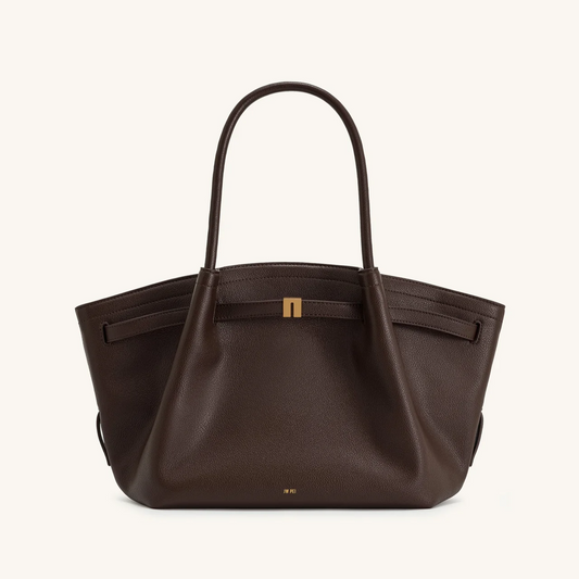 Medium Tote Bag - Dark Brown