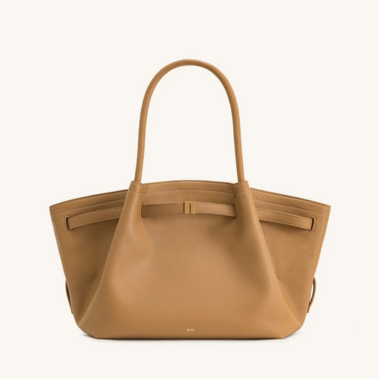 Mittelgroße Tragetasche – Latte-Farbe