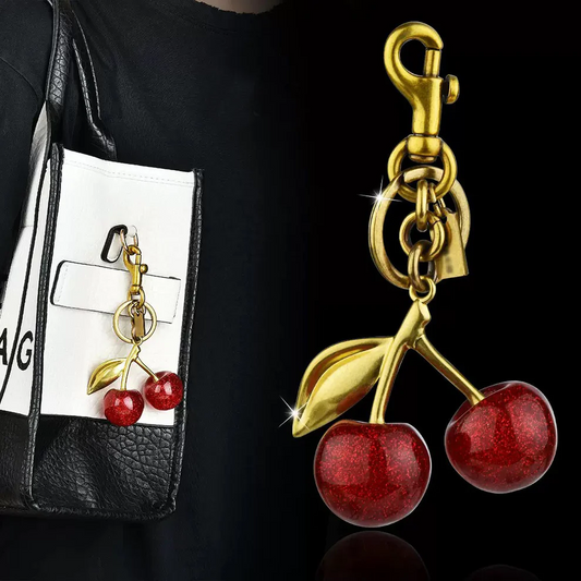 Cherry Bag Charm