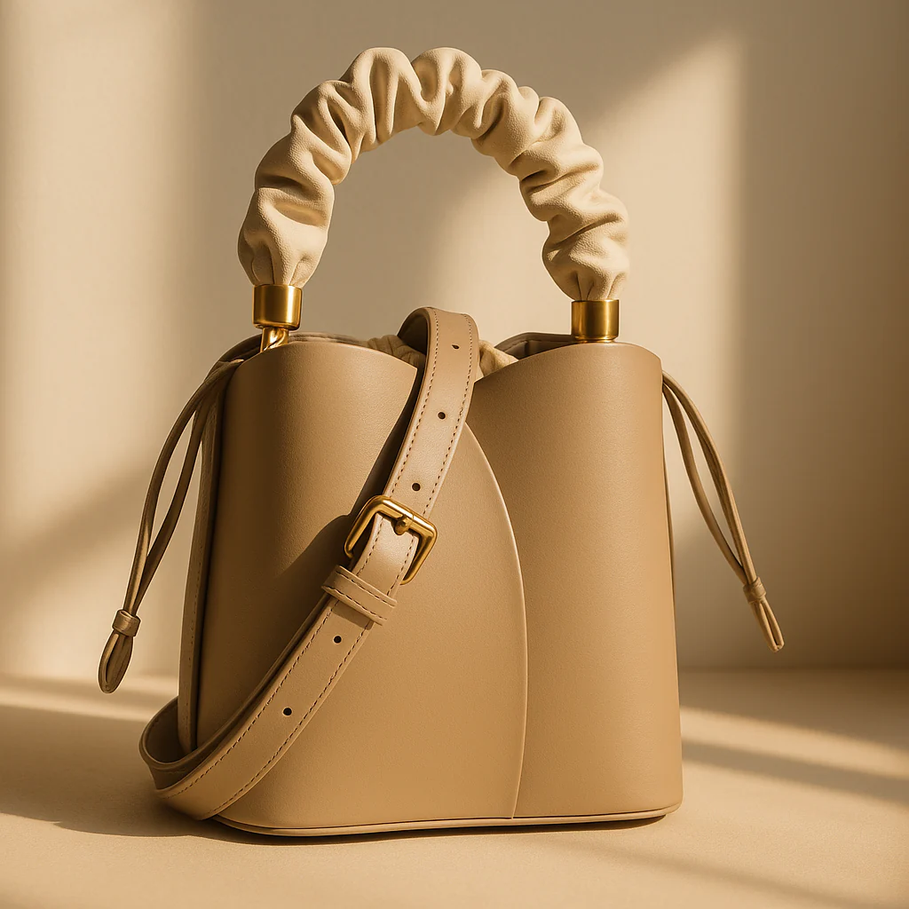 Handmade Cowhide Flower Bag Crossbody Bag