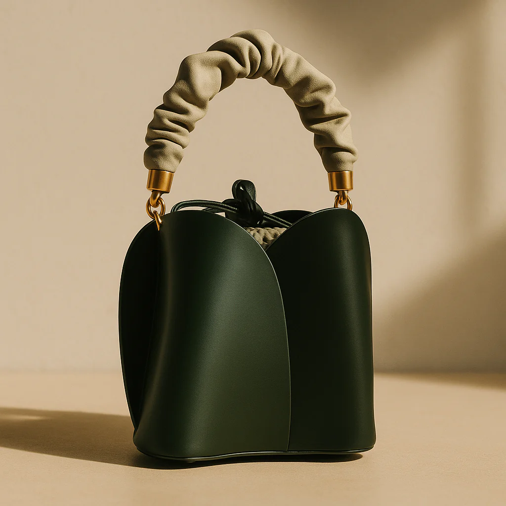 Handmade Cowhide Flower Bag Crossbody Bag