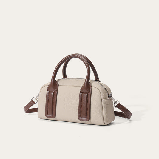 Casual Fashion Contrast Color Portable Pillow Bag