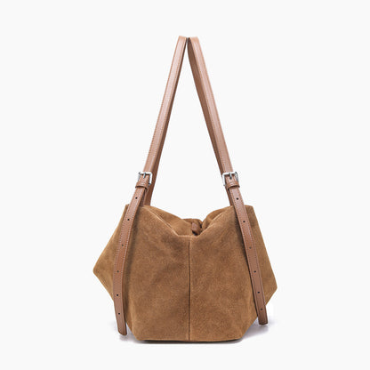 Frosted Shoulder Bag Large Capacity Tote Bag