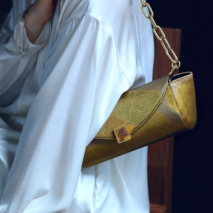 Gauze Baguette Shoulder Bag | Limited Edition Designer Bags