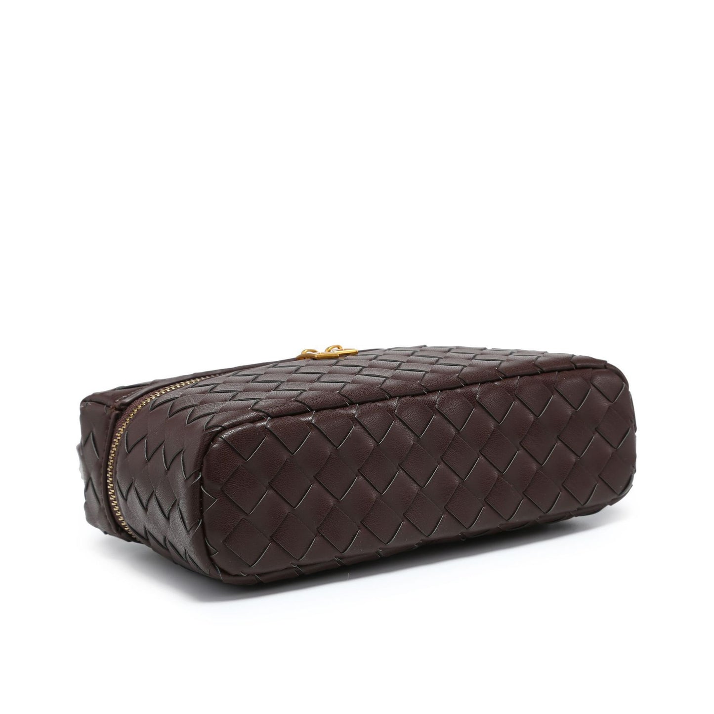 Geometric Woven Handbag