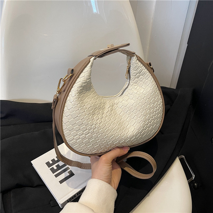 Crocodile Pattern Stone Pattern Minimalist Bag