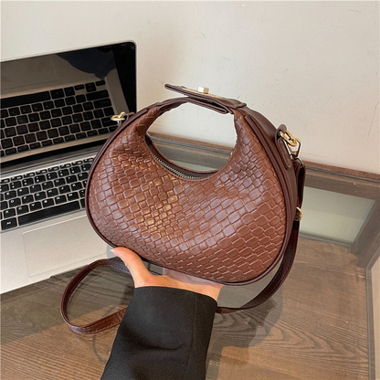 Crocodile Pattern Stone Pattern Minimalist Bag