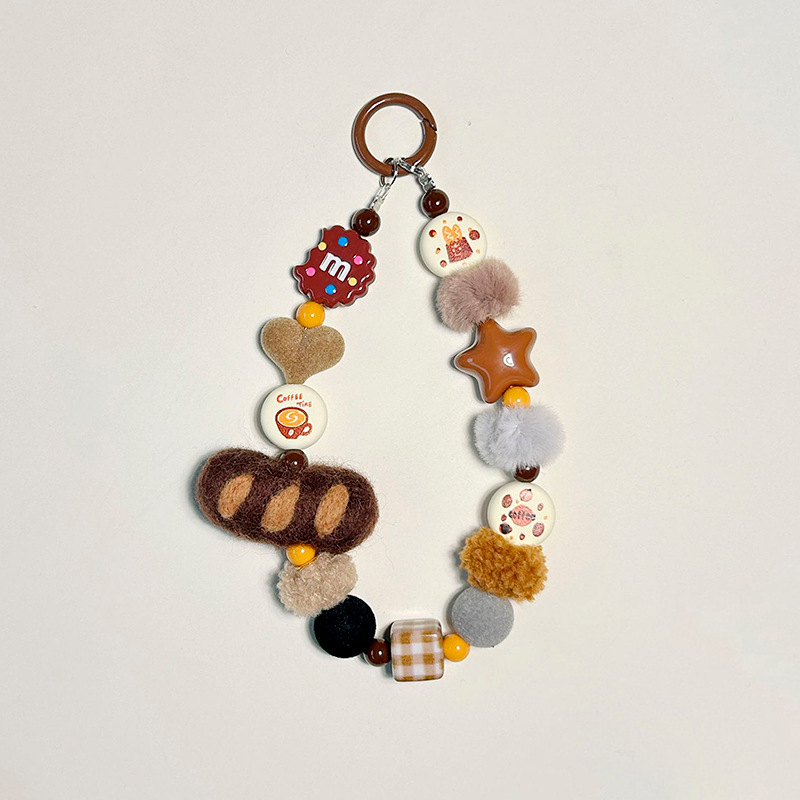 Baguette Donut Bag Charm