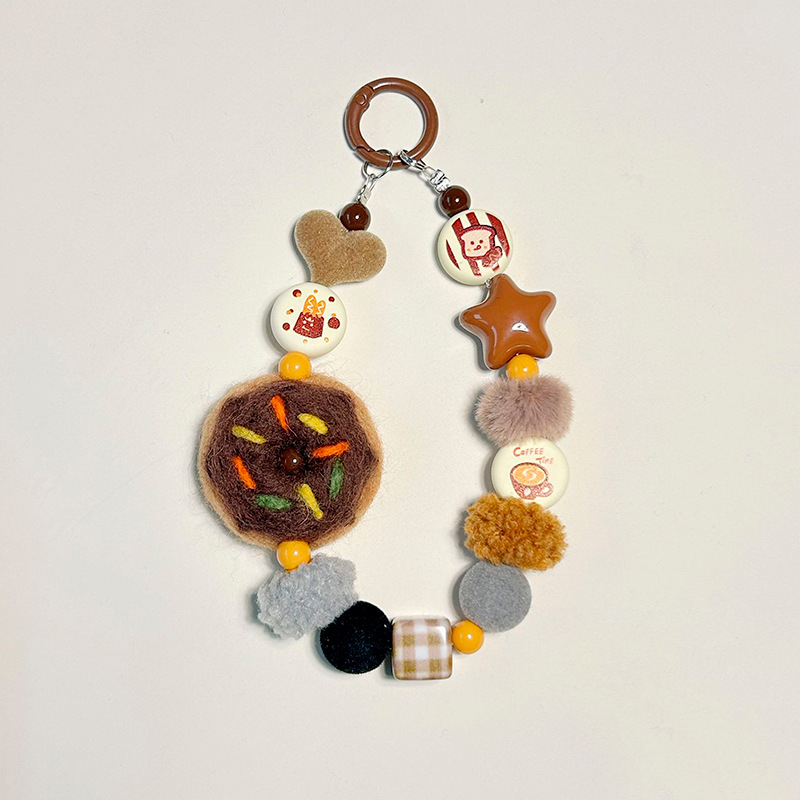 Baguette Donut Bag Charm