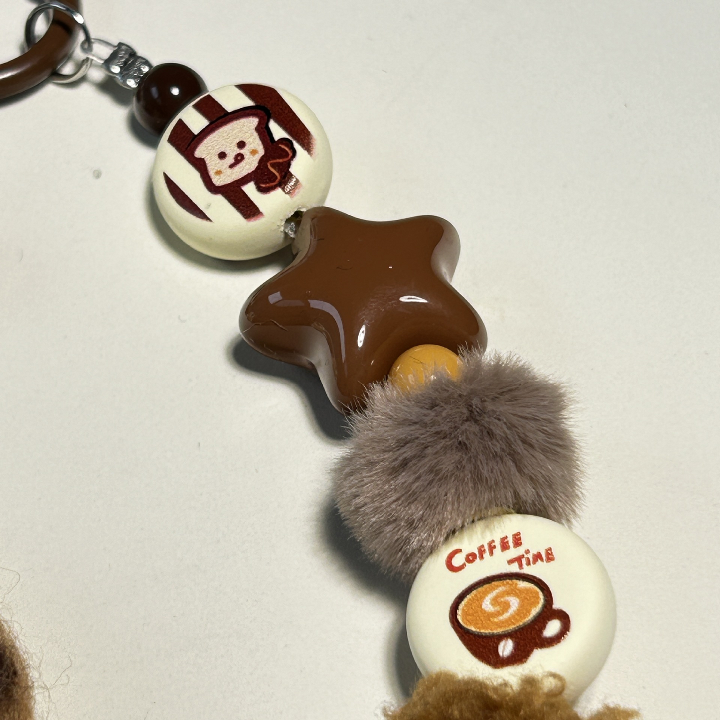 Baguette Donut Bag Charm
