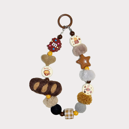 Baguette Donut Bag Charm