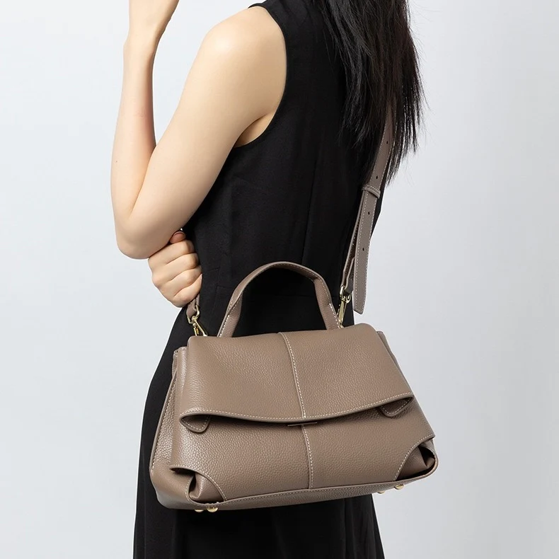 Genuine Leather Designer Handbag