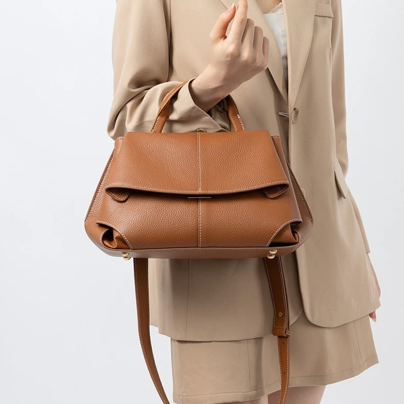 Genuine Leather Designer Handbag