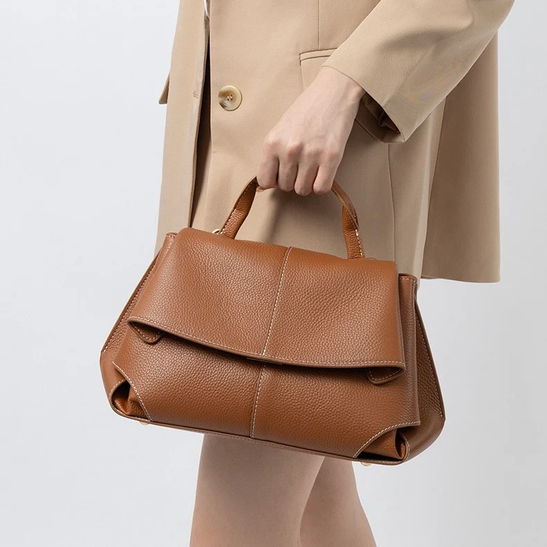 Genuine Leather Designer Handbag