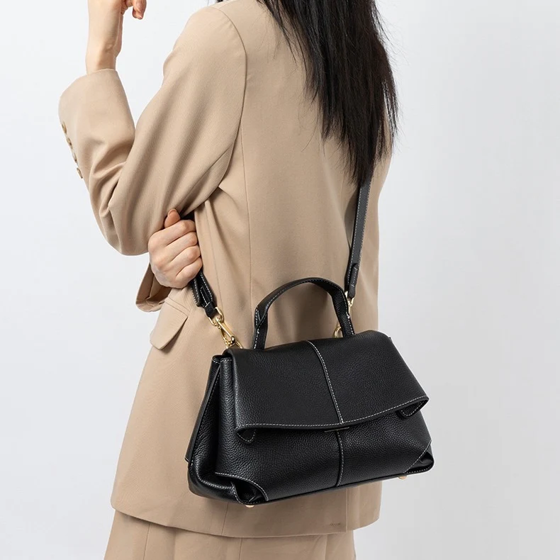 Genuine Leather Designer Handbag
