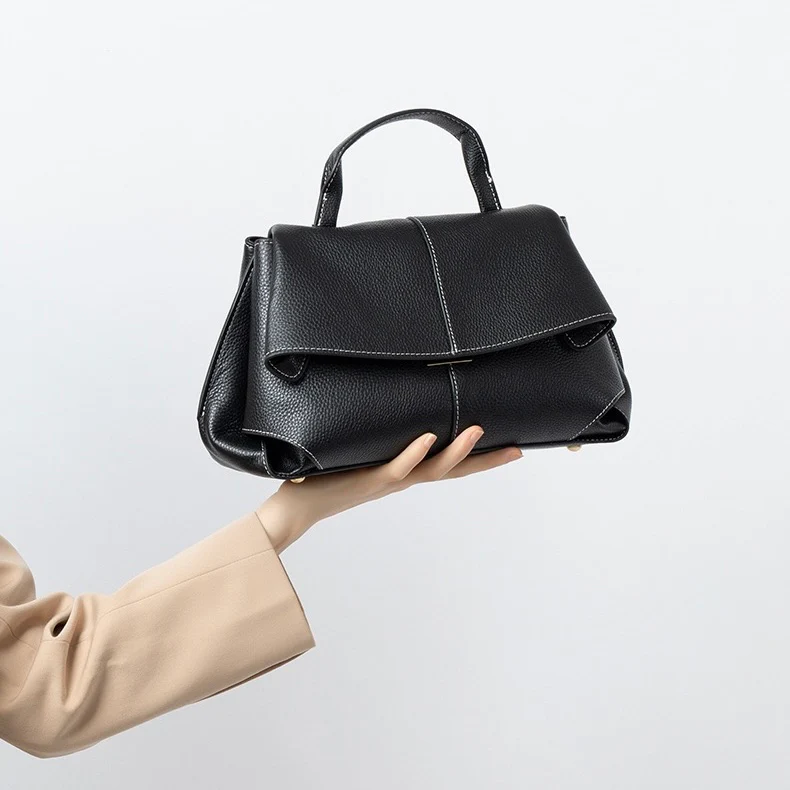 Genuine Leather Designer Handbag