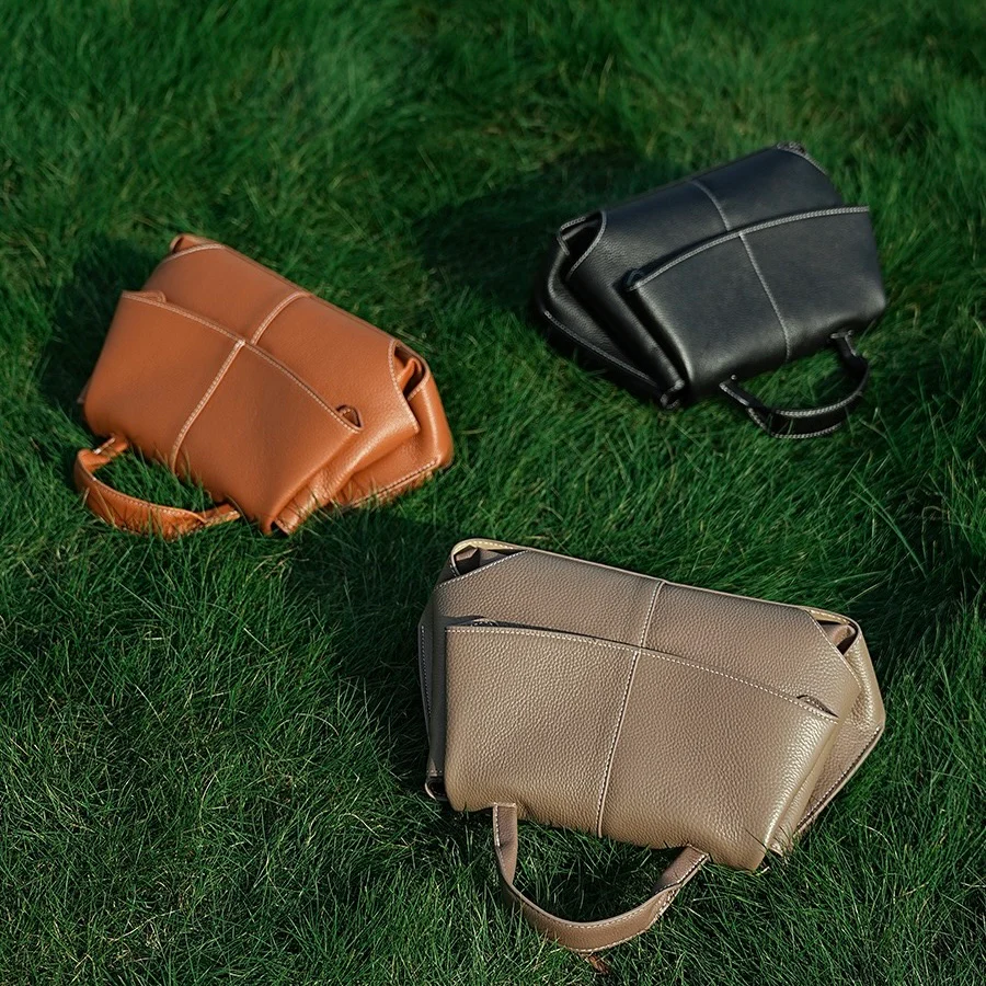 Genuine Leather Designer Handbag
