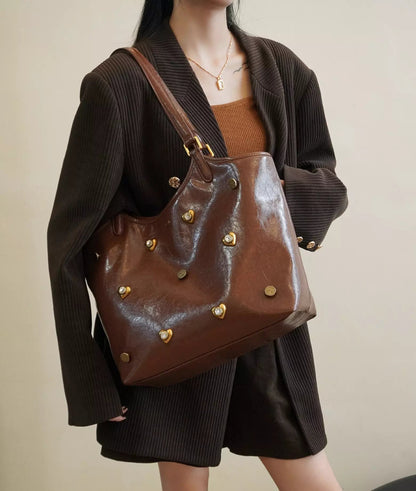 WEEKEND Cowhide Tote Bag