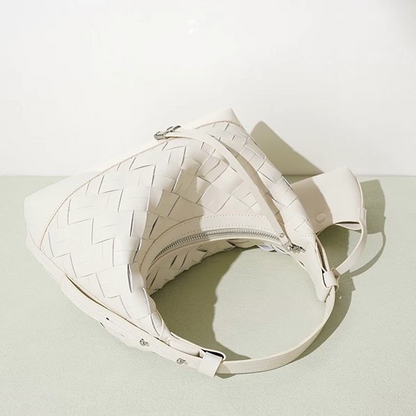 Woven Dumpling Shoulder & Crossbody Bag