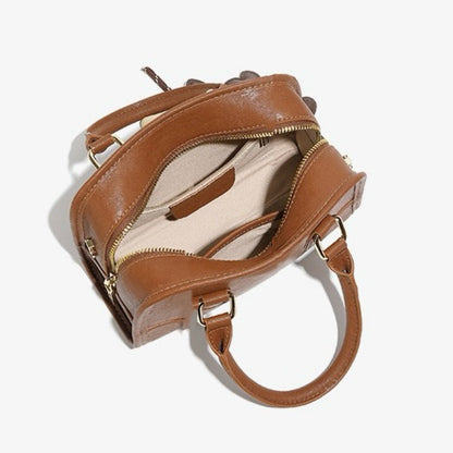 Boston Crossbody Bag with Dachshund Pendant