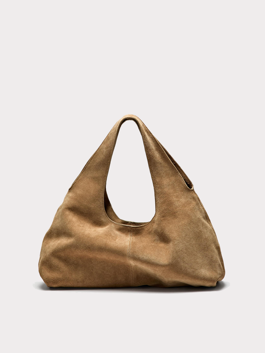 Medium Suede Clutch