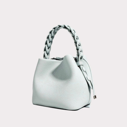Leather Versatile Commuting Bucket Bag