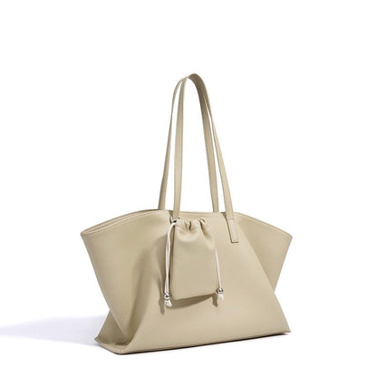 Versatile Women's Genuine Leather Tote Bag