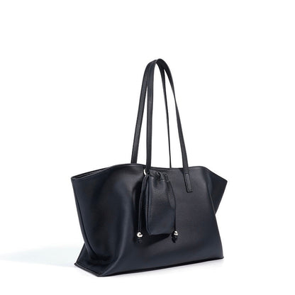 Versatile Women's Genuine Leather Tote Bag