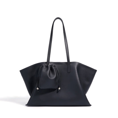 Versatile Women's Genuine Leather Tote Bag