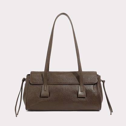 Vegetable Tanned Underarm Baguette Bag