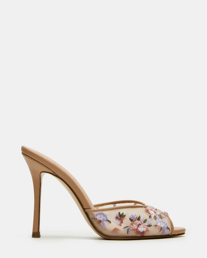 Mesh Floral Sandals