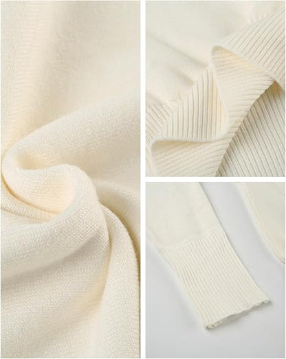 Off The Shoulder Ribbed Knit Sweater