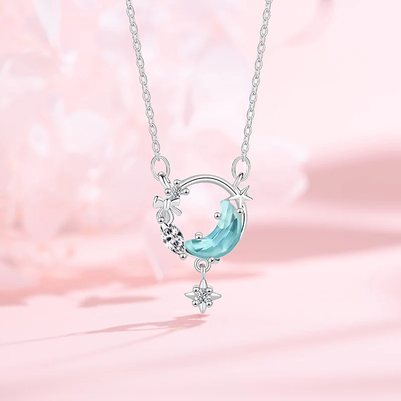 Lunar Glow And Starry Dreams Necklace