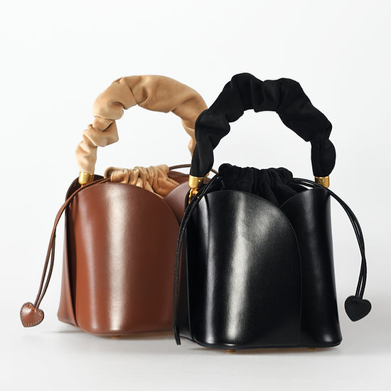 Handmade Cowhide Flower Bag Crossbody Bag